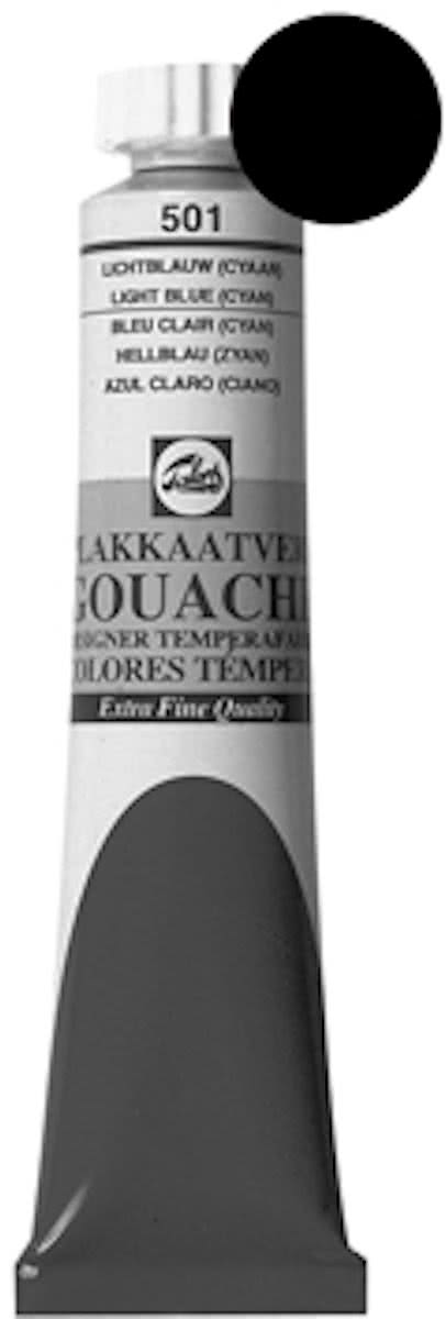 Talens plakkaatverf Extra Fijn zwart