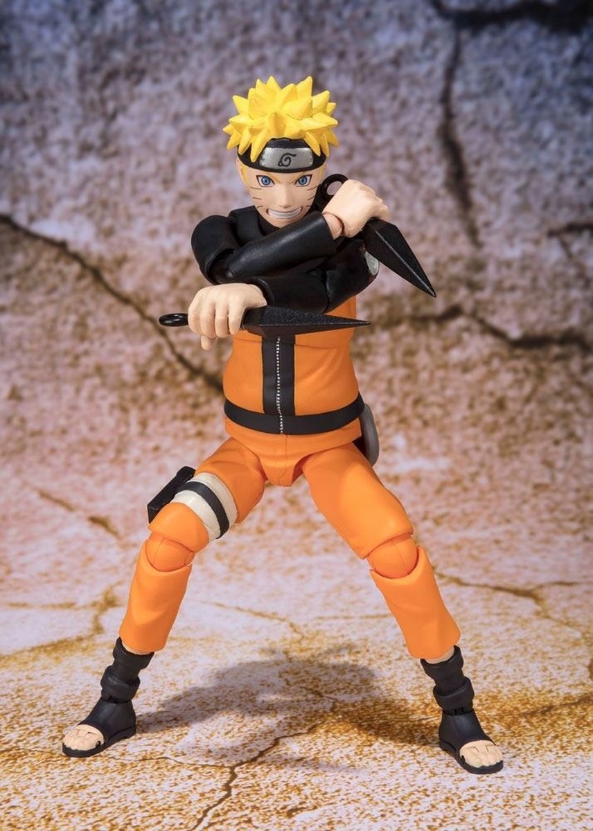 Naruto Shippuden S.H. Figuarts Action Figure Naruto Uzumaki (Best Selection) (New Package Ver) 14 cm