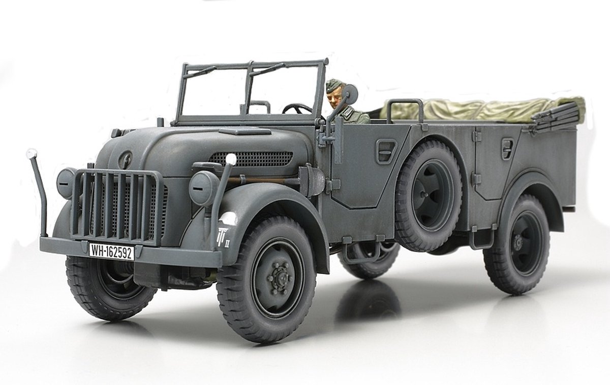 German Steyr Type 1500A/01 Military Vehicle - Scale 1/48 - Tamiya - TAM32549