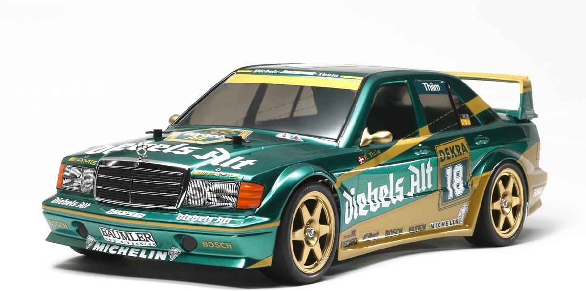 TAMIYA 1/10 MB 190E EVOII Diebels Alt Team Zakspeed TT-01 - 58638