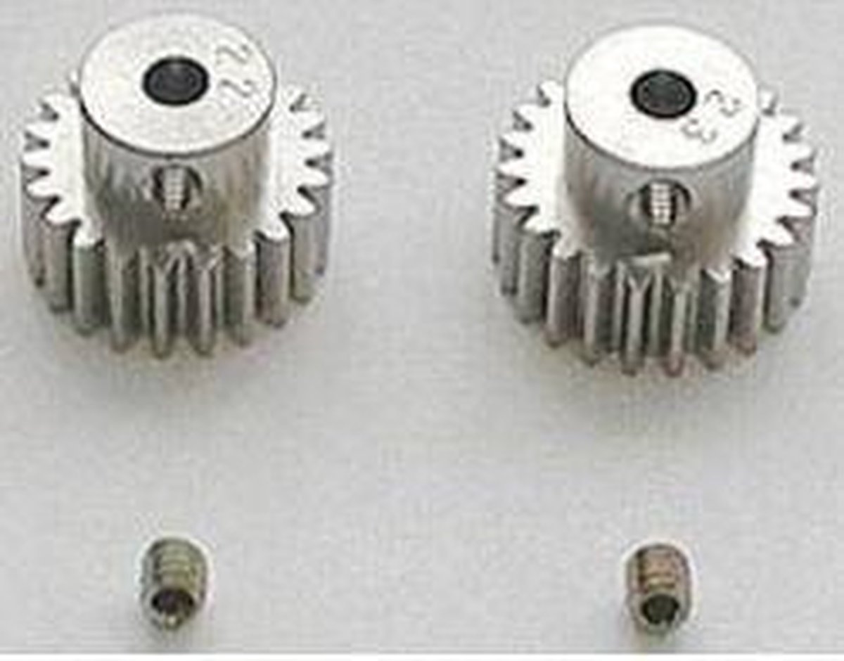 Tamiya 50357 Reserveonderdeel Aluminium motorrondsel 22/23 tanden M0,6/48dp