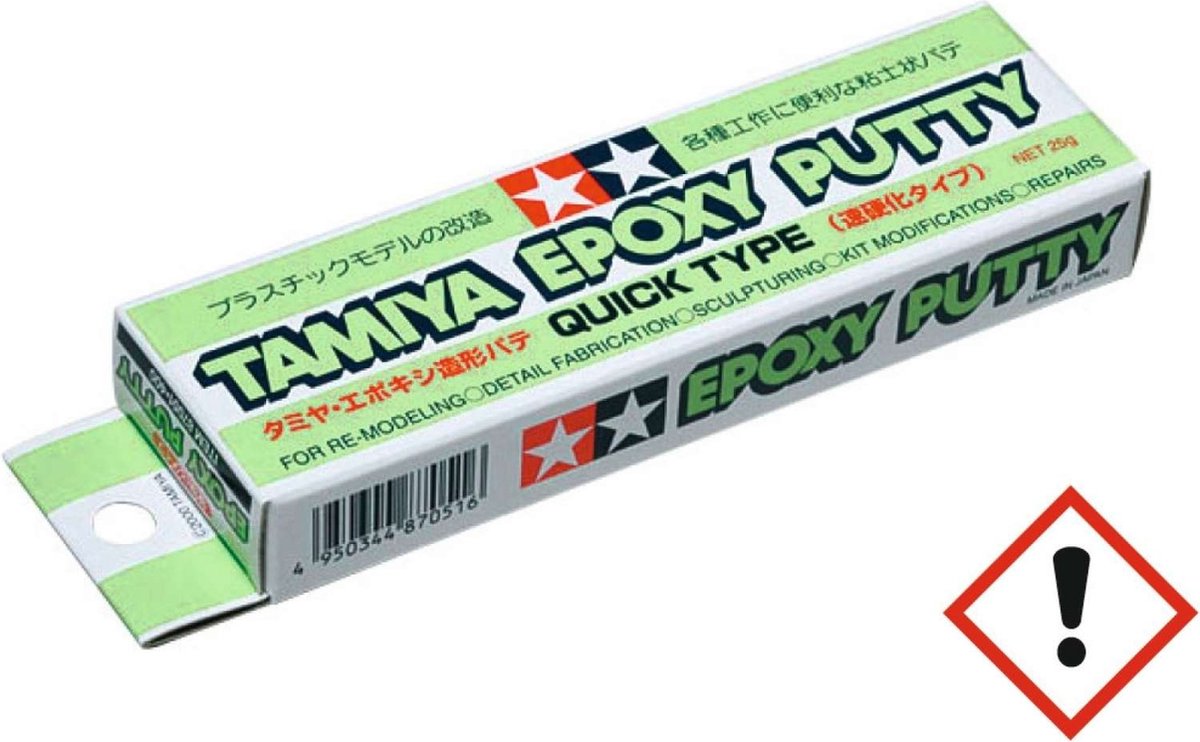   87051 Epoxy Putty Quick Type 25g 2Comp. Filler