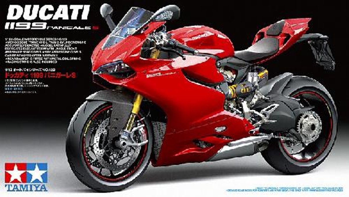 Tamiya Ducati 1199 Panigale S Montagekit Motorfiets 1:12