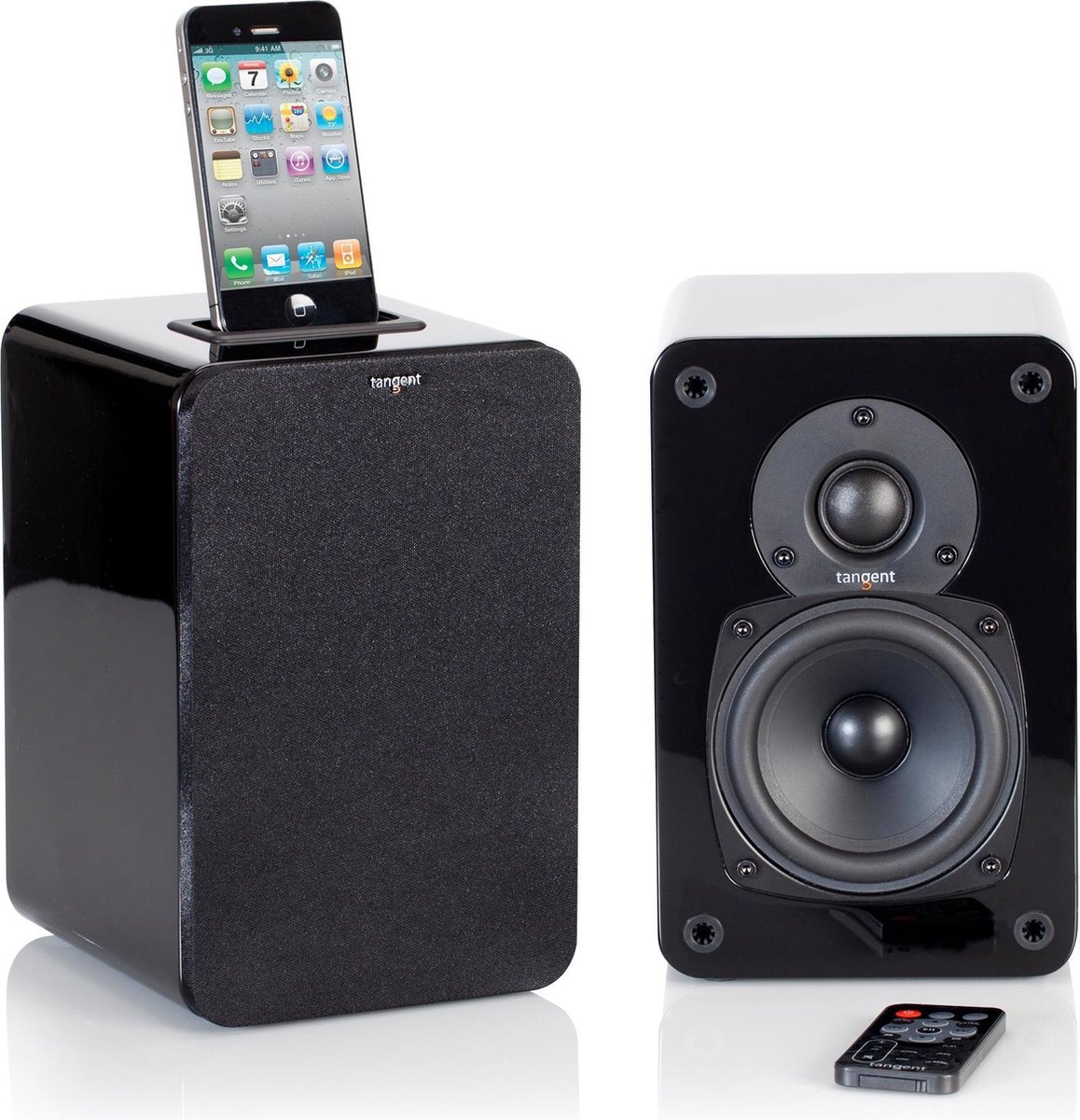   EVO E4i w/ dock 25W Zwart luidspreker