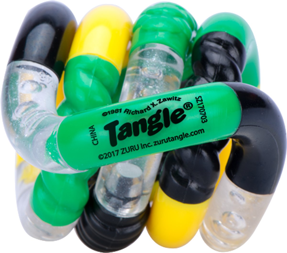 Tangle Crazy Junior (ZURU) - zwart geel groen
