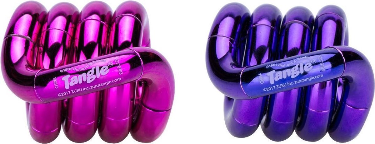 Tangle Toys - Metallic Junior 2-Pack - variant 3 - The Original Fidget