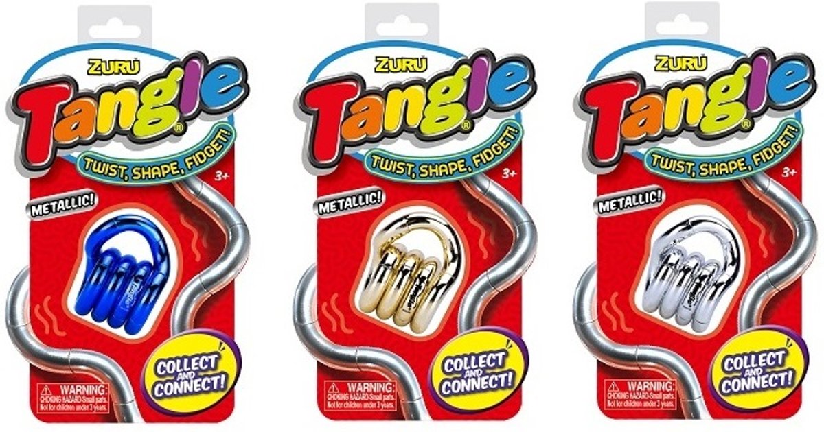 Tangle Toys - Metallic Junior 3-Pack variant 2