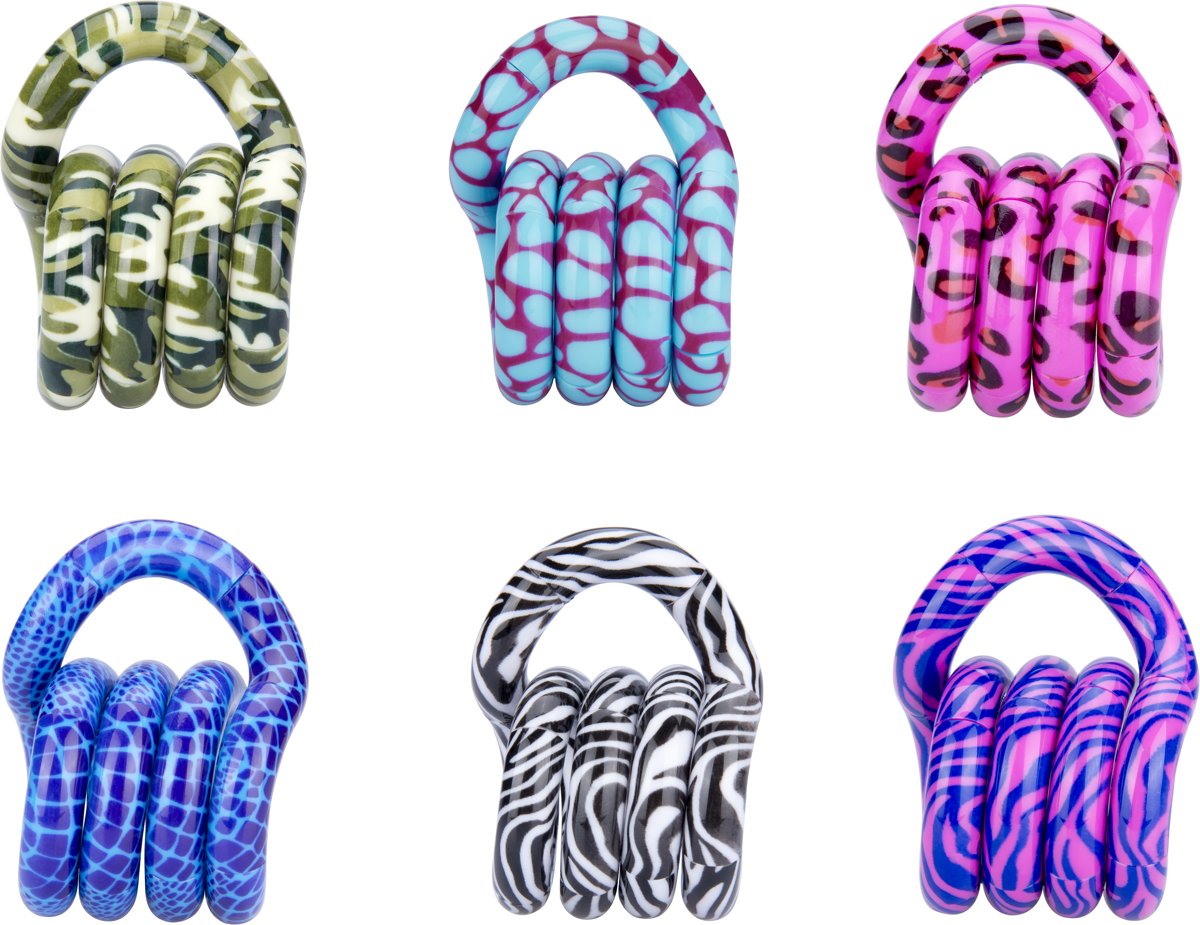 Tangle Wild Junior 6-Pack - Fidget Voordeelset