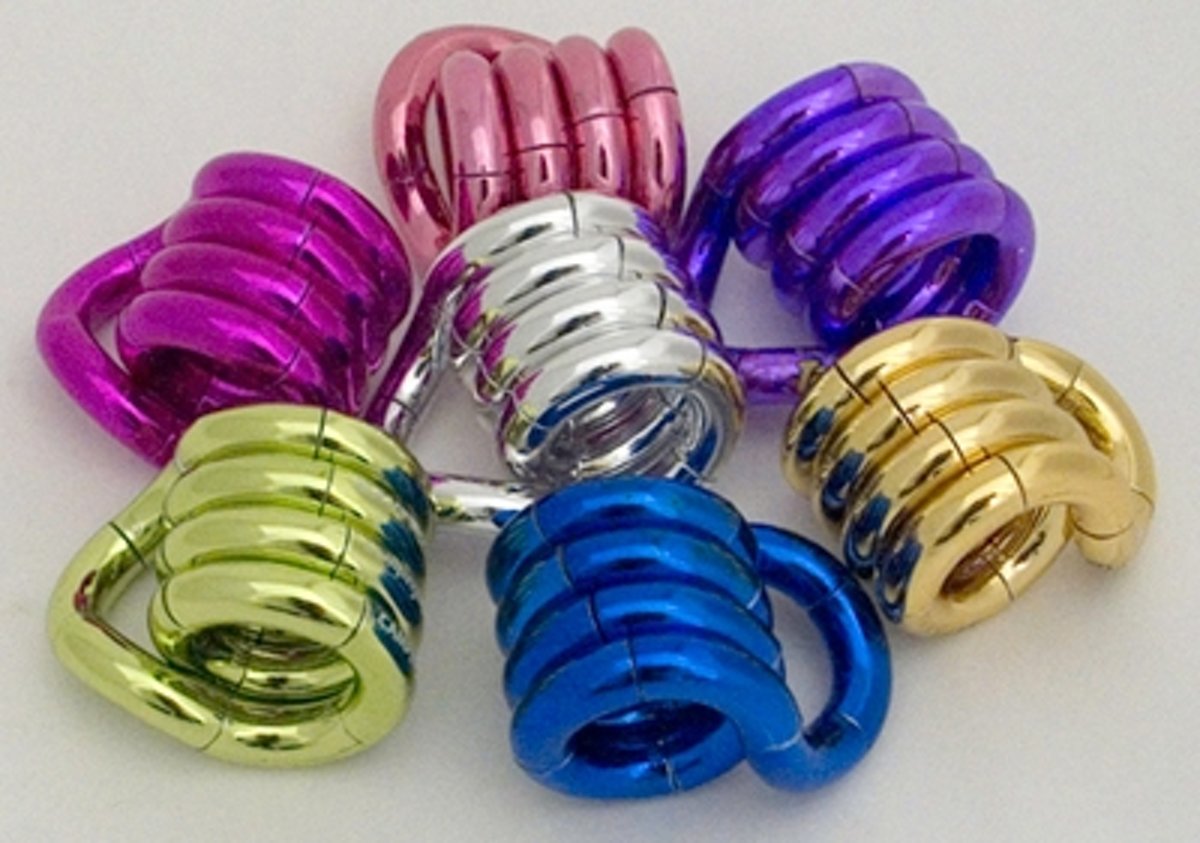 Tangle Metallic Tri color / diverse kleuren