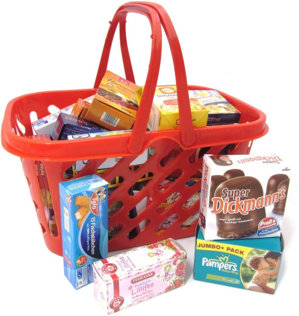 Tanner Rode winkelmand met Vulling