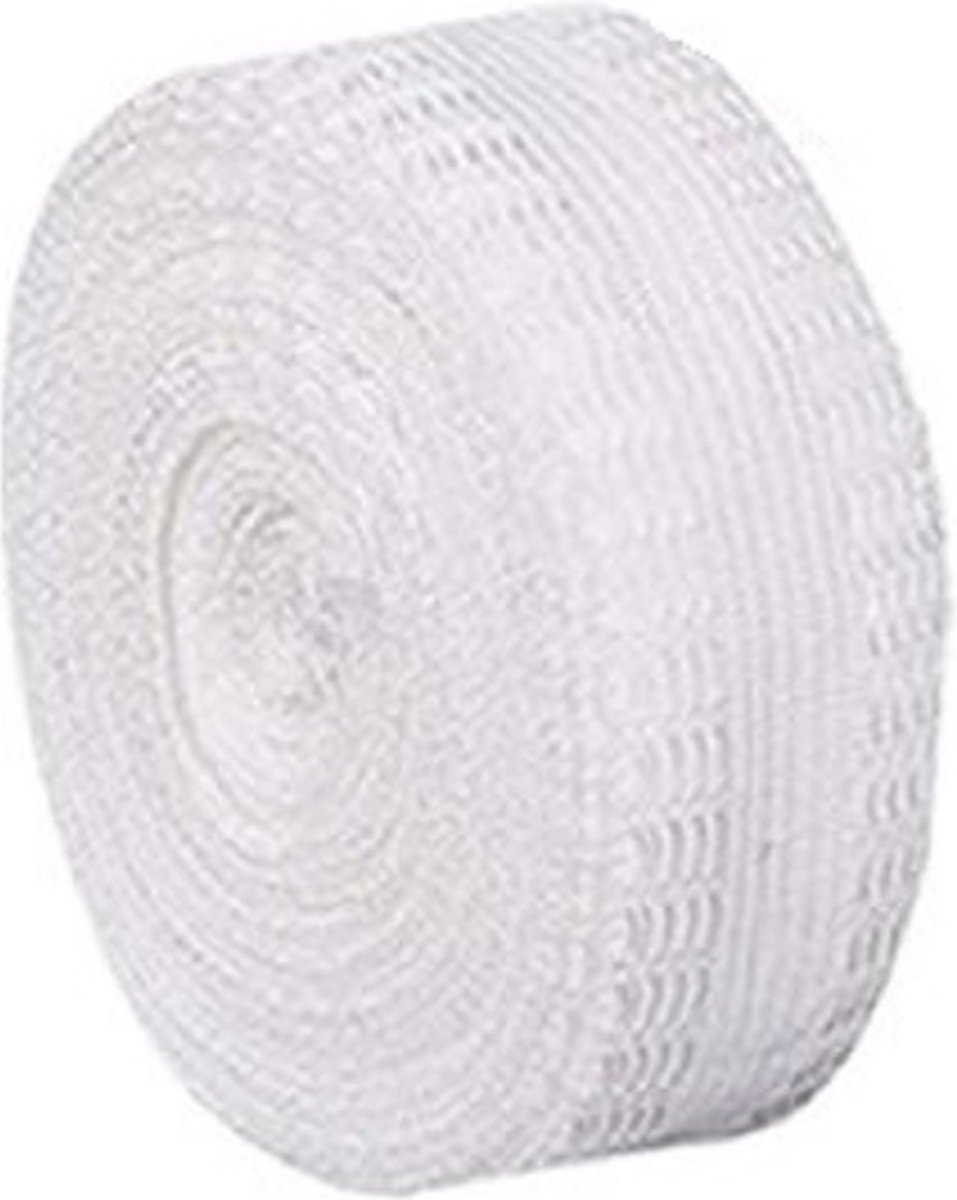   voor broek inkorten - WIT 2.5 meter - plak band plakband Vastmaken met strijkijzer zelf broeken korter maken