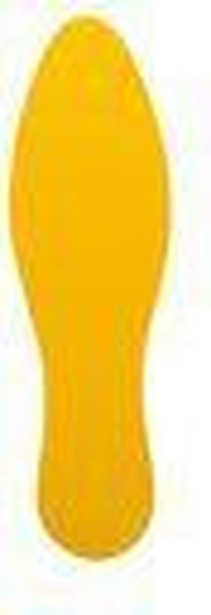 Vloersticker voetafdruk 0,35x75x280mm/10