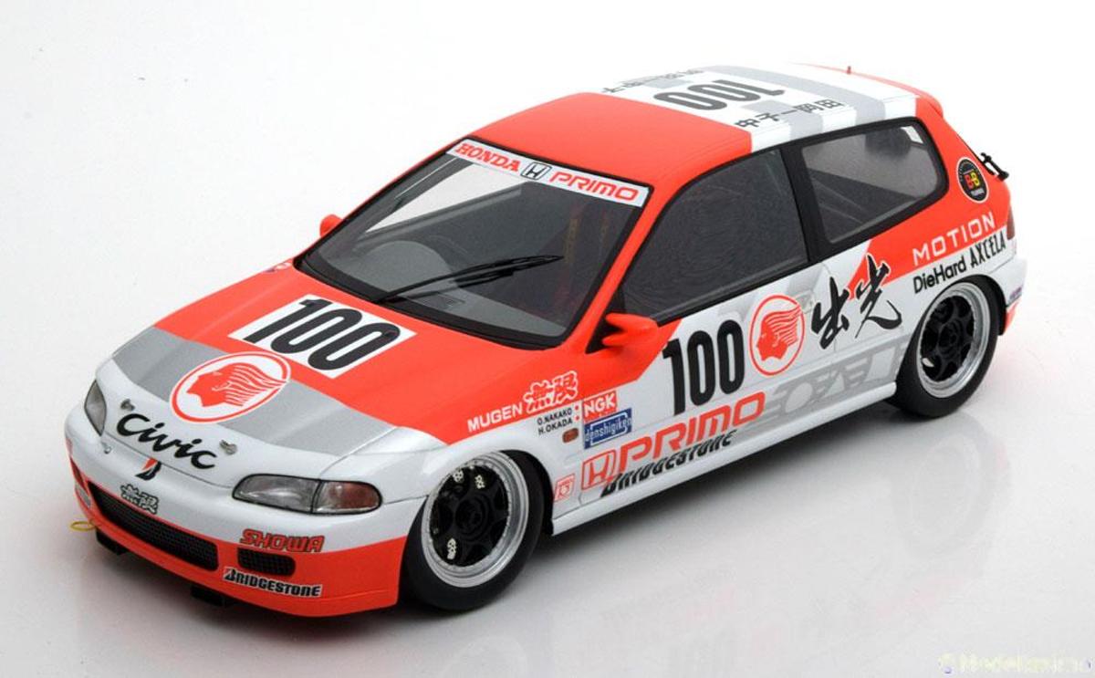 Honda Mugen Civic EG6 1993 No.100, Idemitsu Motion Nakkako/Okada 1-18 Tarmac Works Limited 150 Pieces