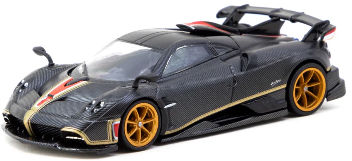 Pagani Imola (Matt Black Carbon) 1:64 Tarmac Works T64G-TL046-BCF