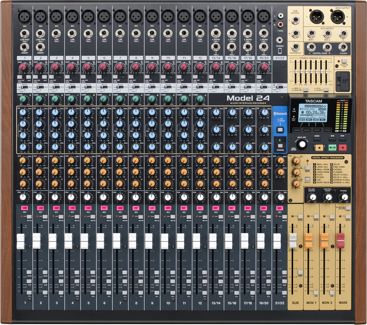 Tascam Model 24 - Analoge studio mixer