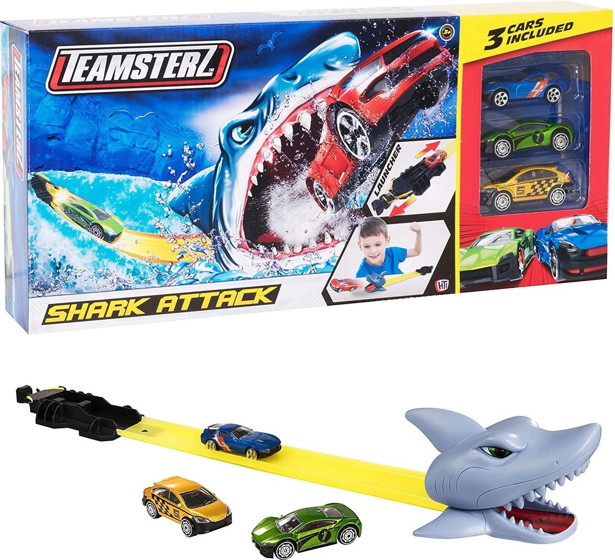 Teamsterz Shark Attack Track With 3 Cars
