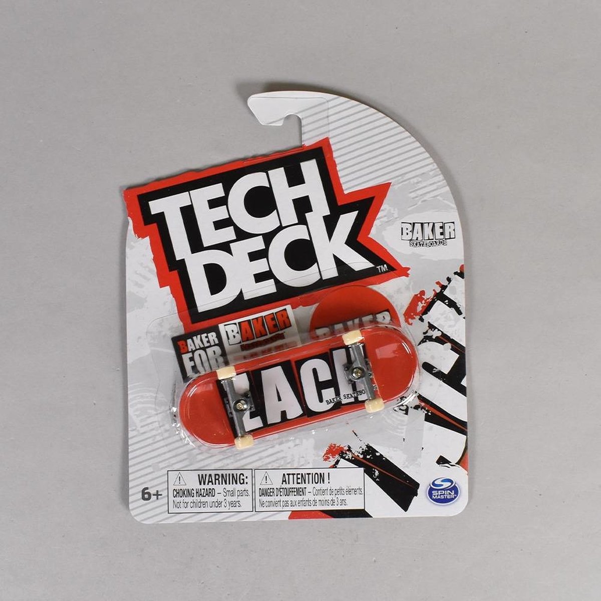 Tech Deck - Baker Zach Brand Logo