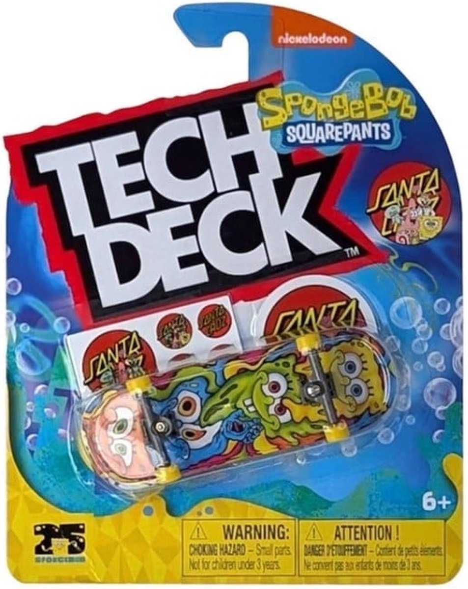 Tech Deck - Single Board Santa Cruz TMNT - Raphaello