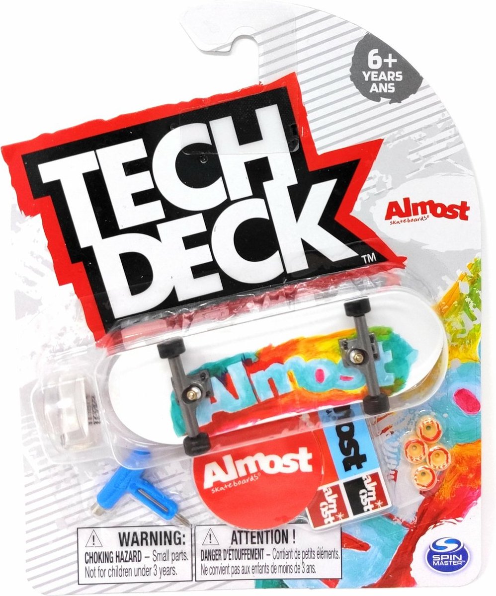 Tech Deck Almost Skateboards 22 Series Paint Smudge Complete Fingerboard  Tech Deck