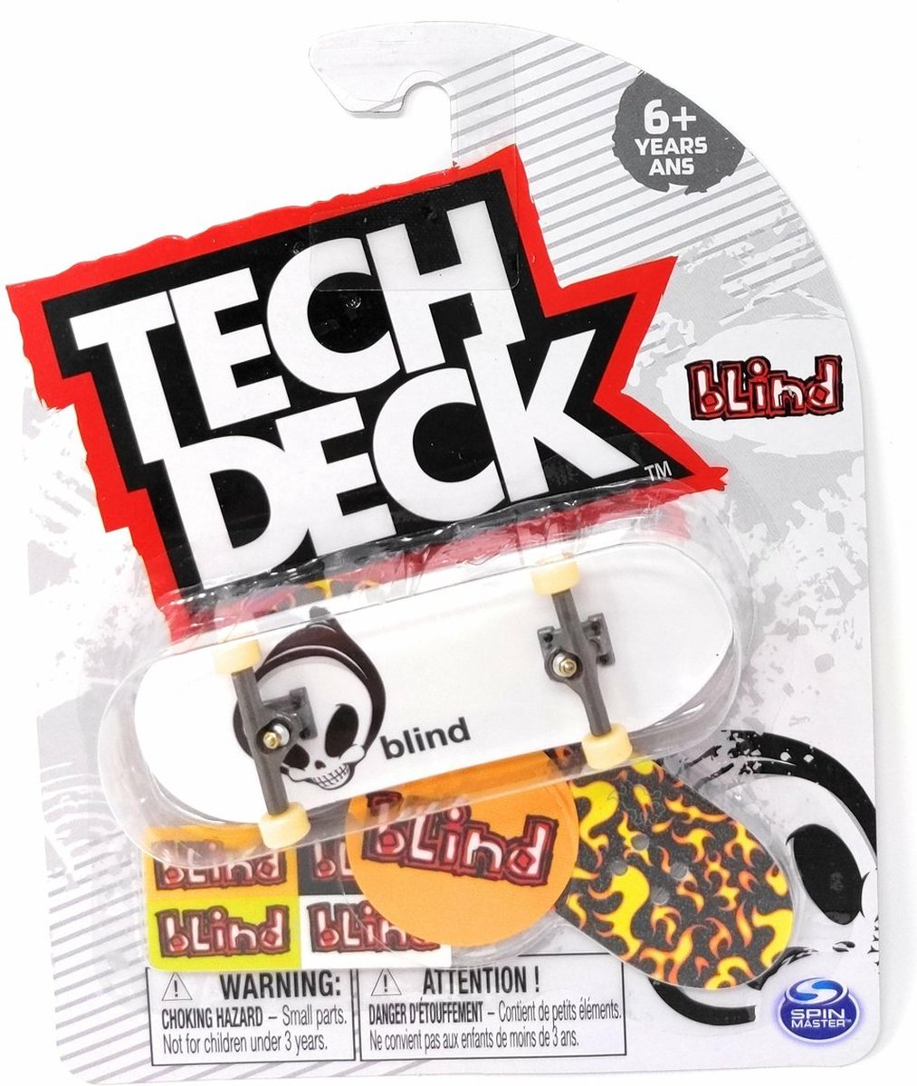 Tech Deck Blind Skateboards Rare 22 Series Whitey Reaper Complete Fingerboard  Tech Deck
