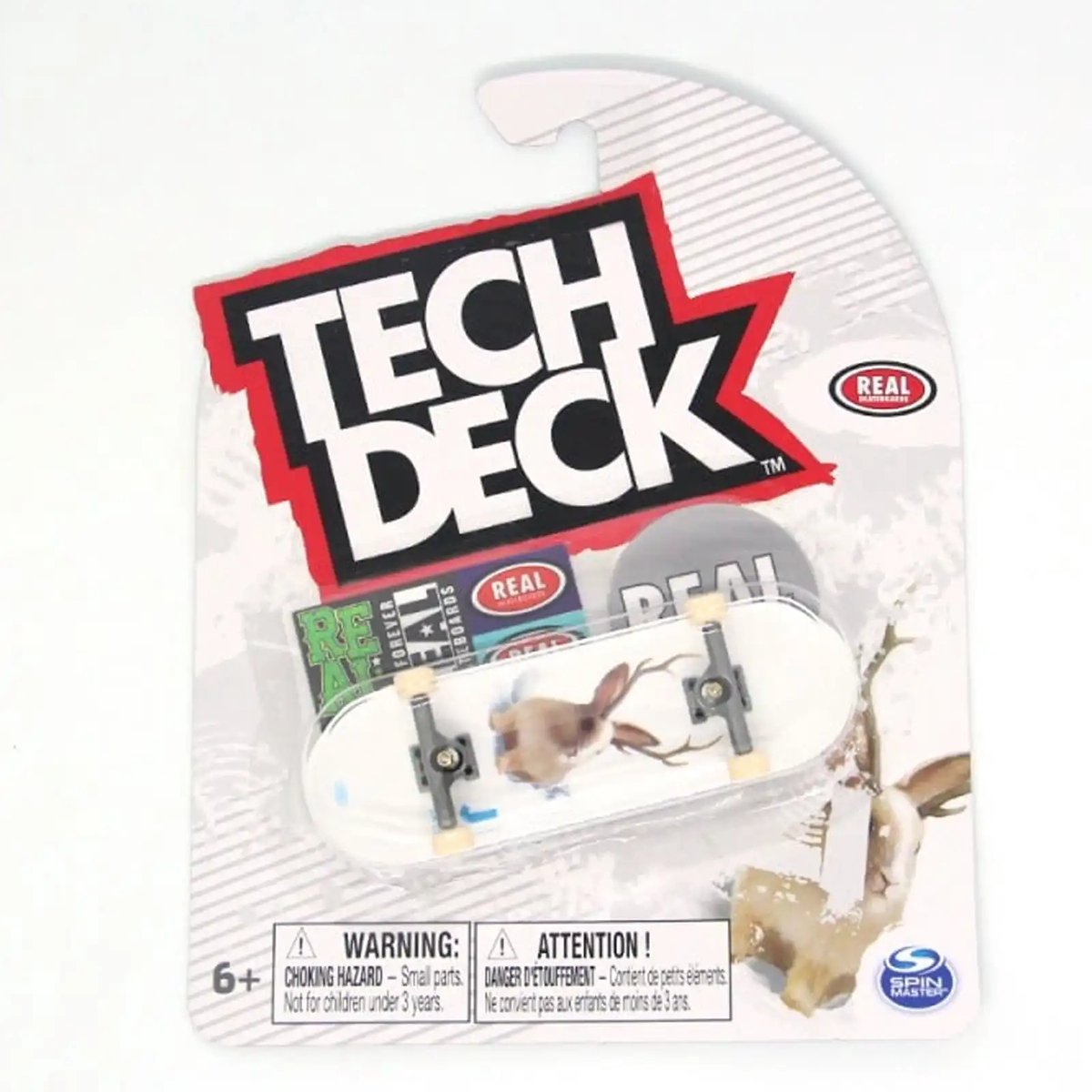 Tech Deck Bunny vingerskateboard - Speelfiguur - Skateboard - Cool design