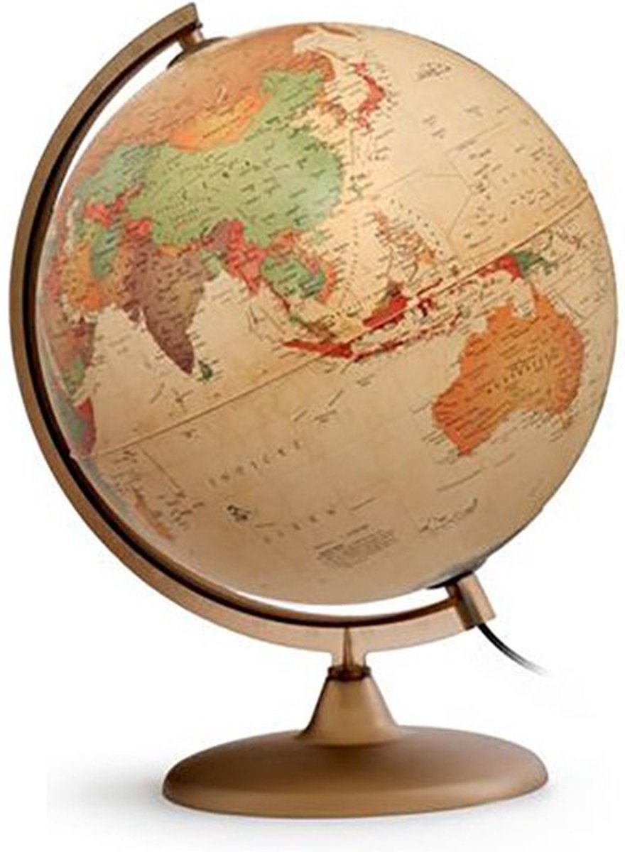   Terrestrial Globe Discovery 30 Cm Catalan Bol Goud