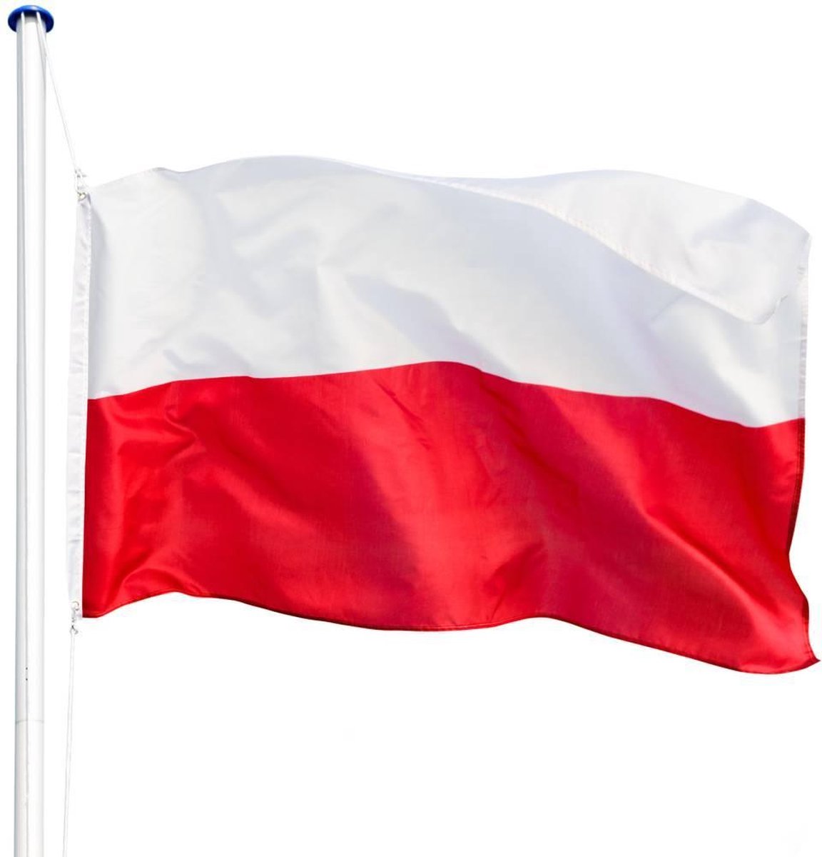 TecTake - Aluminium vlaggenmast Polen