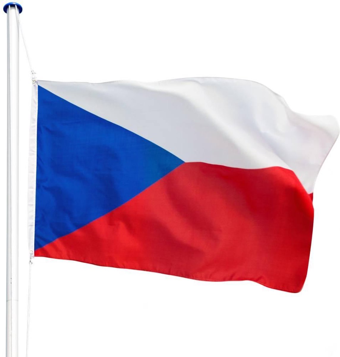 TecTake - Aluminium vlaggenmast Tsjechië