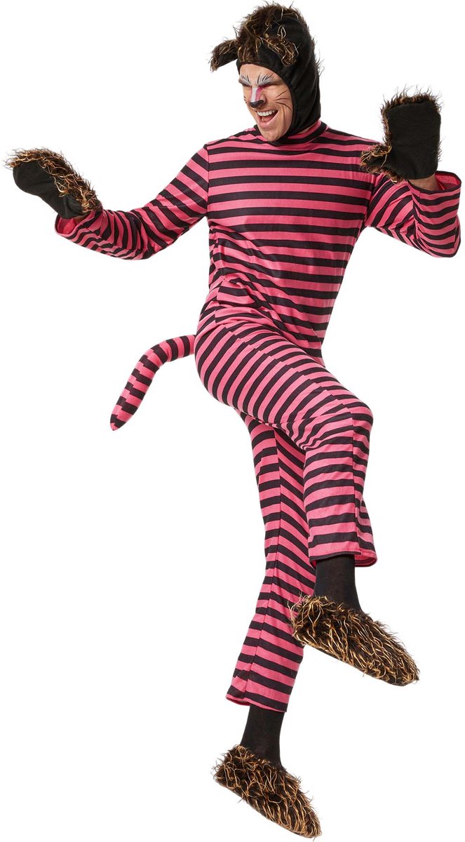 dressforfun - geheimzinnige kolderkat - XL - Verkleedkleding carnaval - Halloween - Verkleden - Feestkleding - Carnavalskleding - Feest - Partykleding