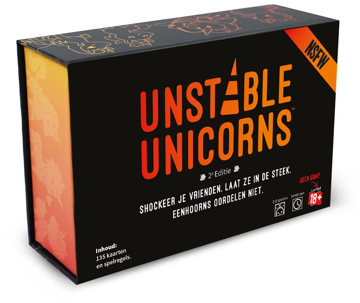 Unstable Unicorns NSFW - Kaartspel - Nederlandstalig