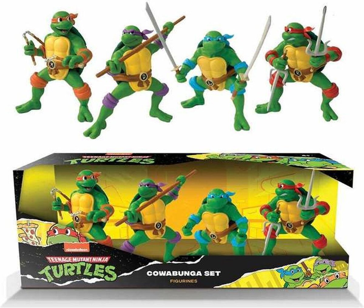 Teenage Mutant Ninja Turtles - Comansi - Speelset in Geschenkverpakking -10 cm