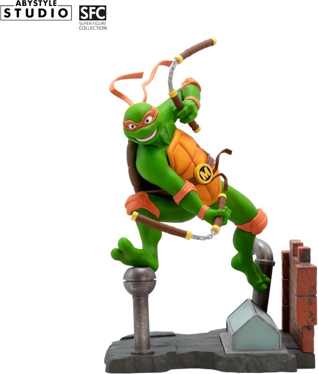 Teenage Mutant Ninja Turtles Michaelangelo - SFC Super Figure Collection 97 Verzamelfiguren standaard