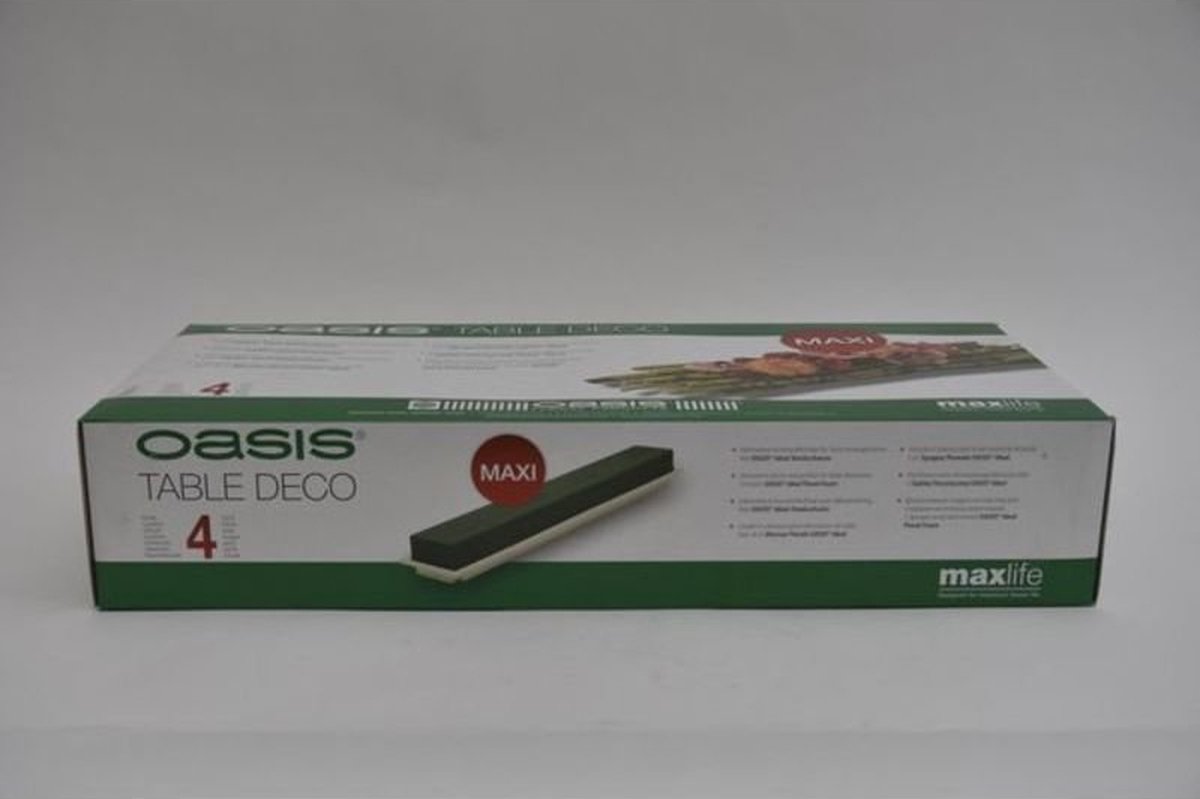 Steekschuim - Table-deco Maxi 48x9 Cm Per 4 Stuks