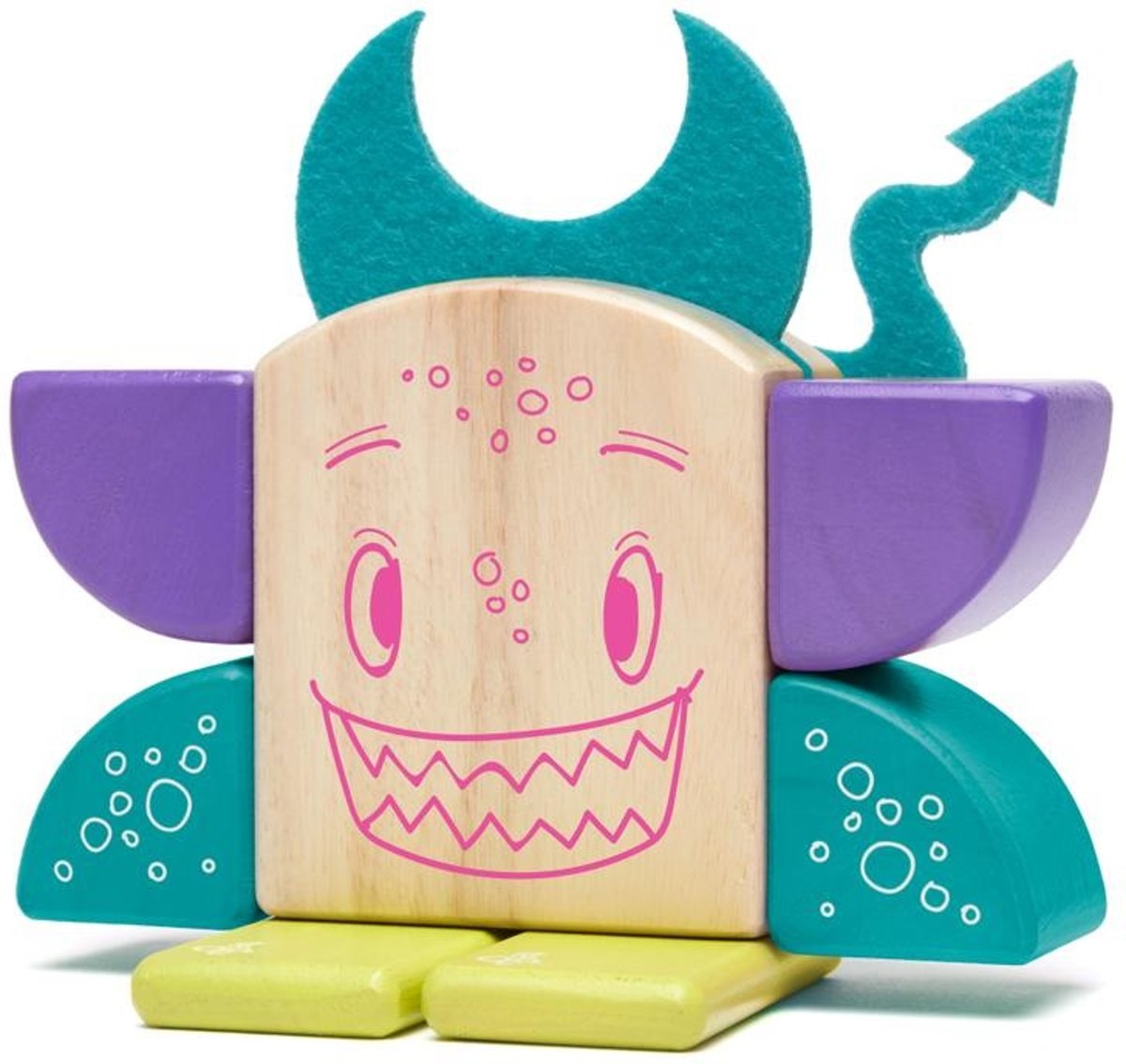   PIP Magnetic Wooden Block Set