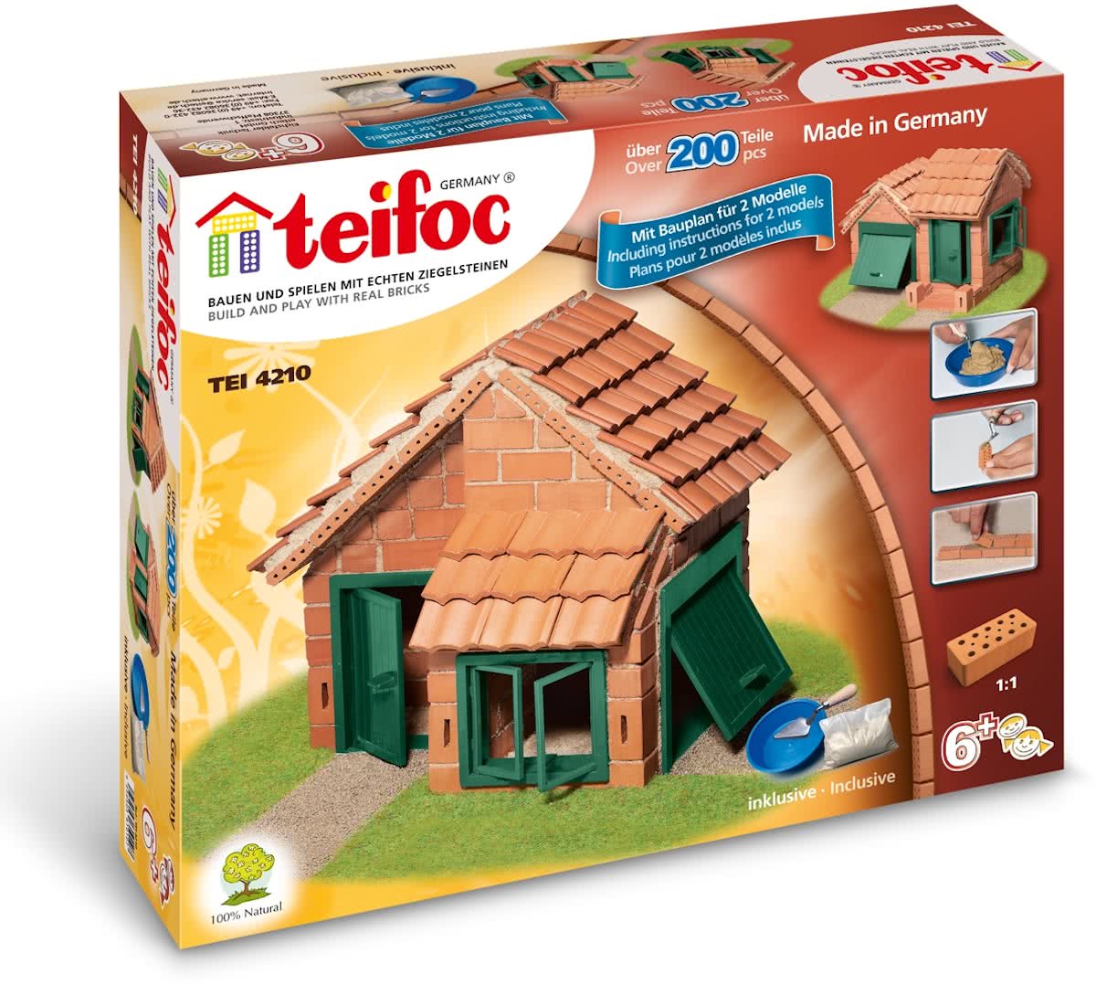 Teifoc Bouwdoos - Huis met Dakpannen