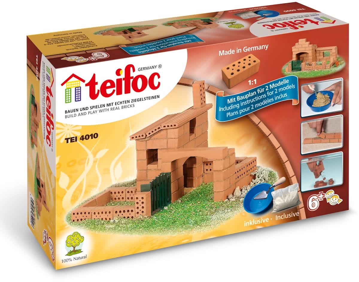 Teifoc Bouwdoos - Klein Huisje - 2 Modellen