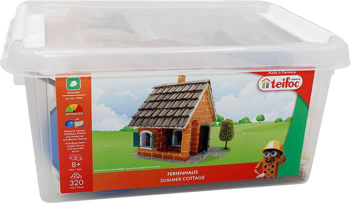 Teifoc Metsel je Eigen Vakantiehuis - Hobbypakket - Cement is Wateroplosbaar