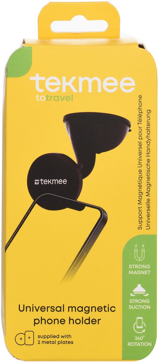 Tekmee Universele telefoonhouder magnetisch auto.