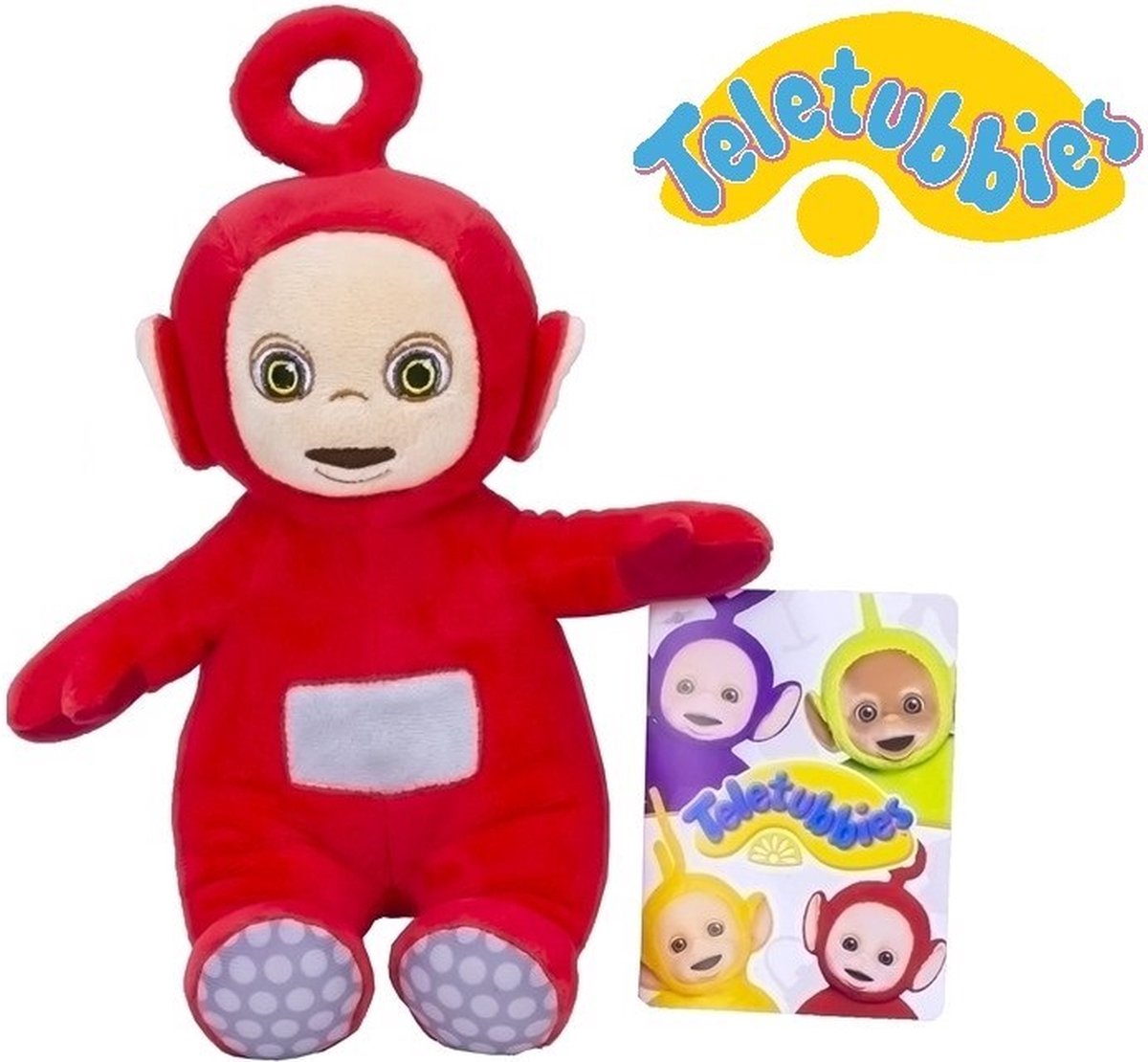 Pluche Teletubbies speelgoed knuffel Po rood 36 cm