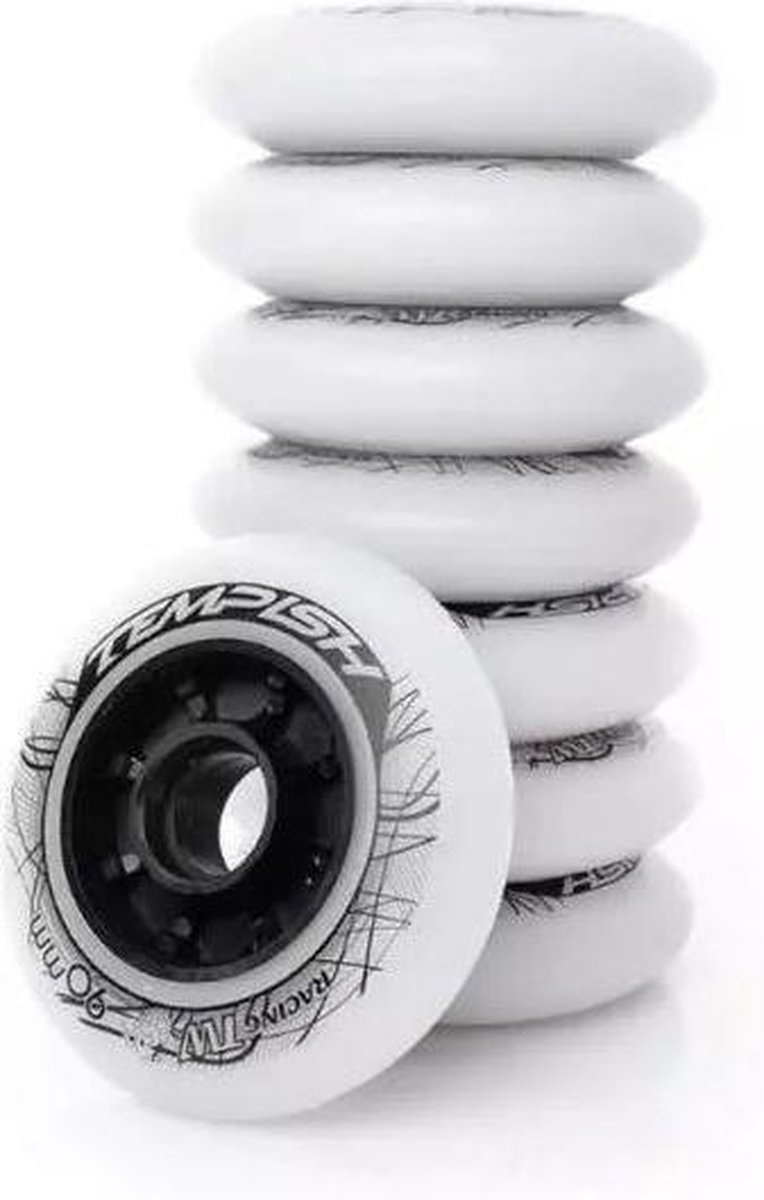   Skatewielen Tw 100 Mm / 90a Wit 8 Stuks