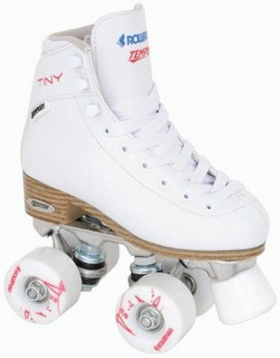 Tempish Tiny Plus Quad Rolschaatsen Junior Wit Maat 32