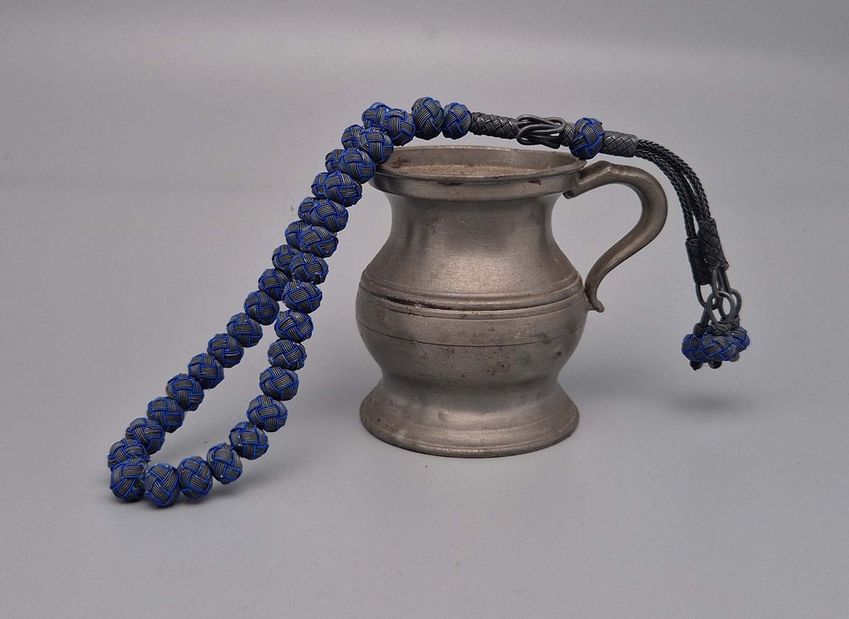 925 sterling zilver Tesbih 33 kralen -Diameter kralen 8 mm -