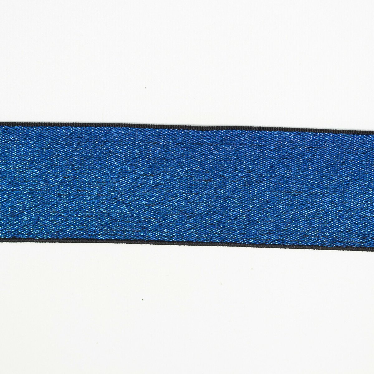 Elastiek 40mm PES/EL kobalt blauw - Elastiek - Textielstad