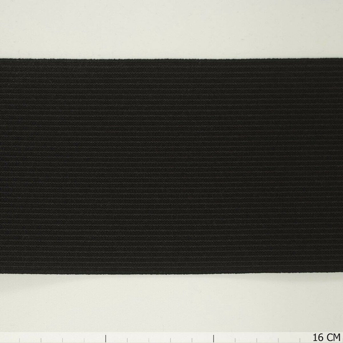 Elastieken riem 80mm zwart - Elastiek - Textielstad