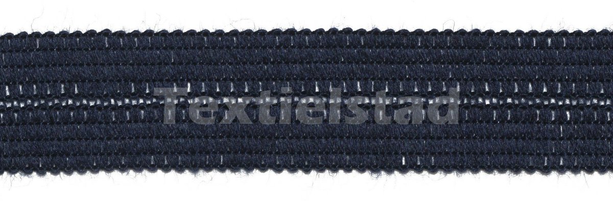 Galon Wol 30/15mm blauw - 1,5cm breed - Textielstad