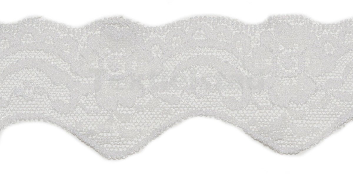 Lingerieband PE elast 45mm wit