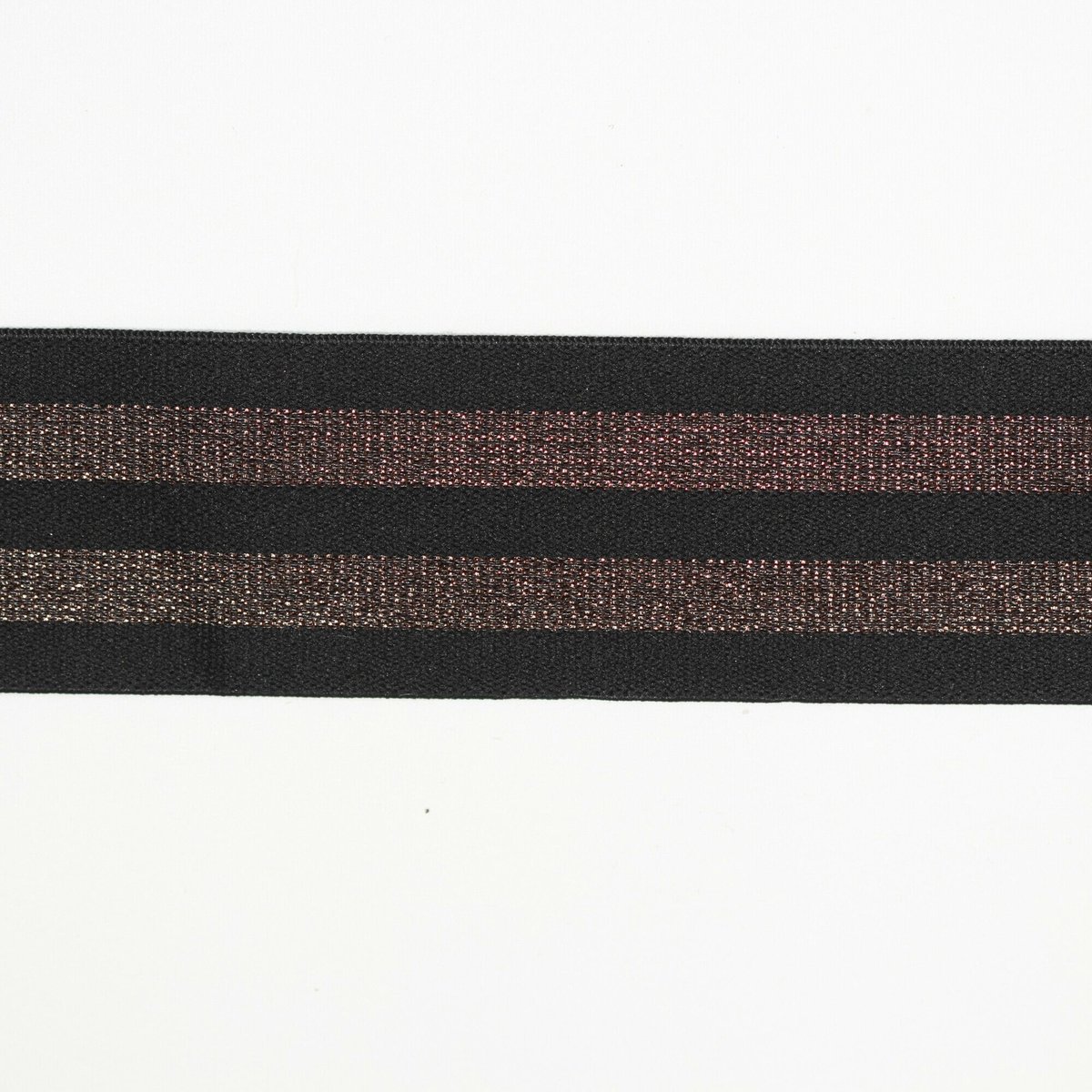 Textielstad Fournituren Banden - Elastiek 40mm PES rose goud - Fournituren elastieken band - Rozegoudd - 1 meter