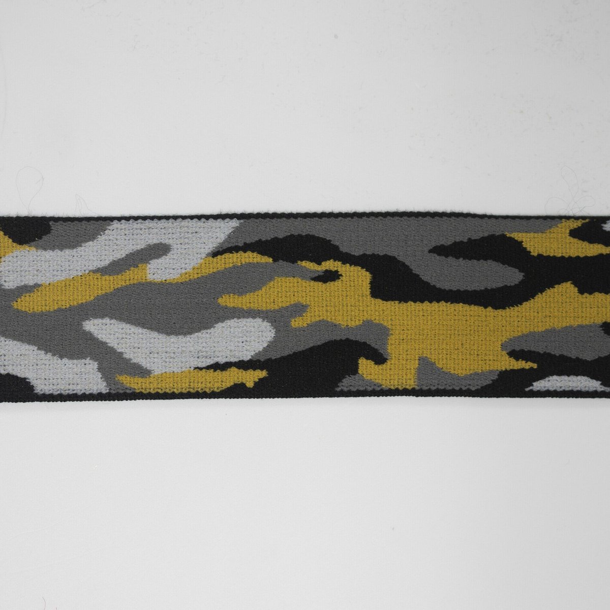 Textielstad Fournituren Banden - Elastiek ARMY 38mm geel - Fournituren elastieken band - Geel - 1 meter