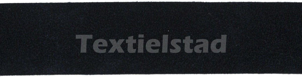 Tressband Kunstvelours 30mm blauw