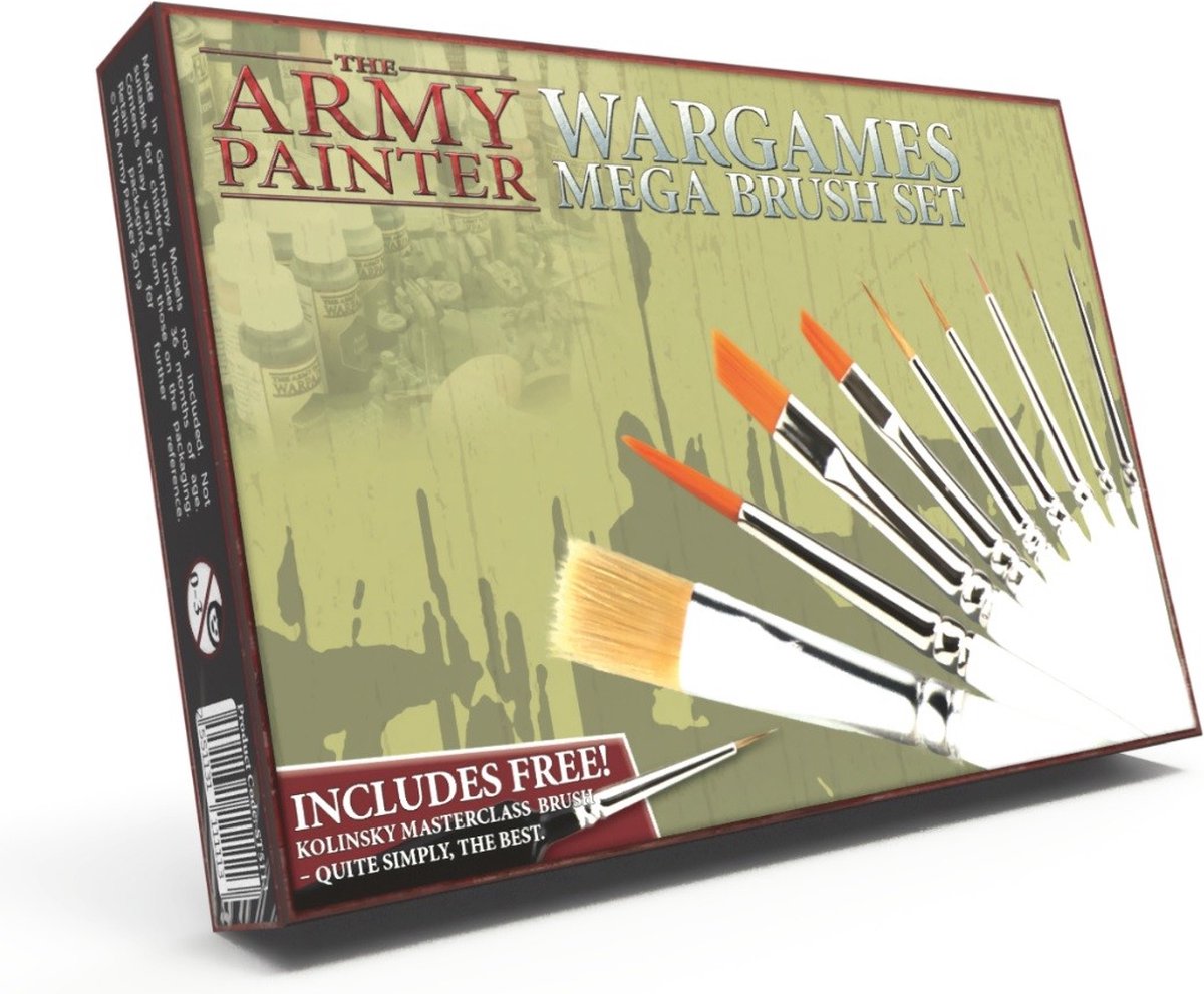 The Army Painter - Mega Brush Set (box)